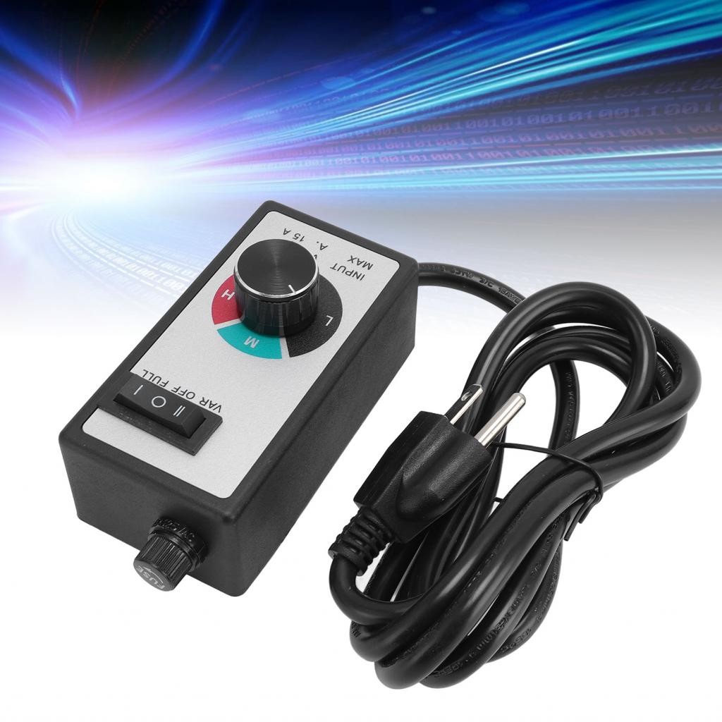 Electronic Fan Speed Controller AC Motor Overload Prevention for Inline ...