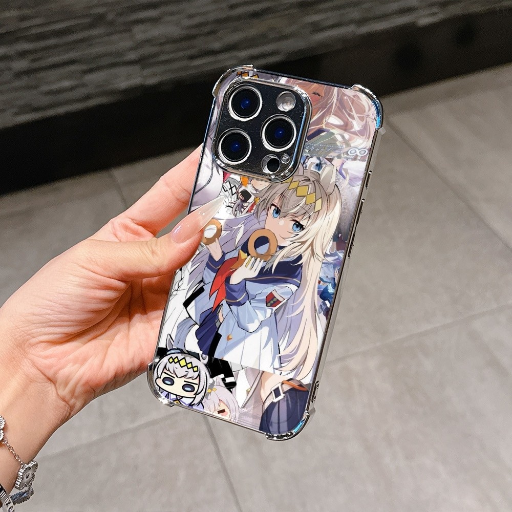 Uma Musume Oguri Cap 3 Capa De Telefone De Vidro Temperado Com Moldura ...