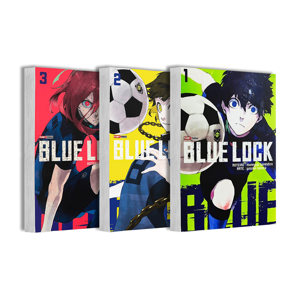 Blue Lock - Kit com as edições 1 a 3 - Novo/Lacrado - Editora Panini ...
