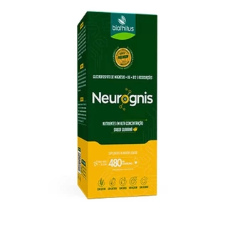 Neurognis 480ml - Suplemento para Saúde Cognitiva e Memória em Oferta na Shopee