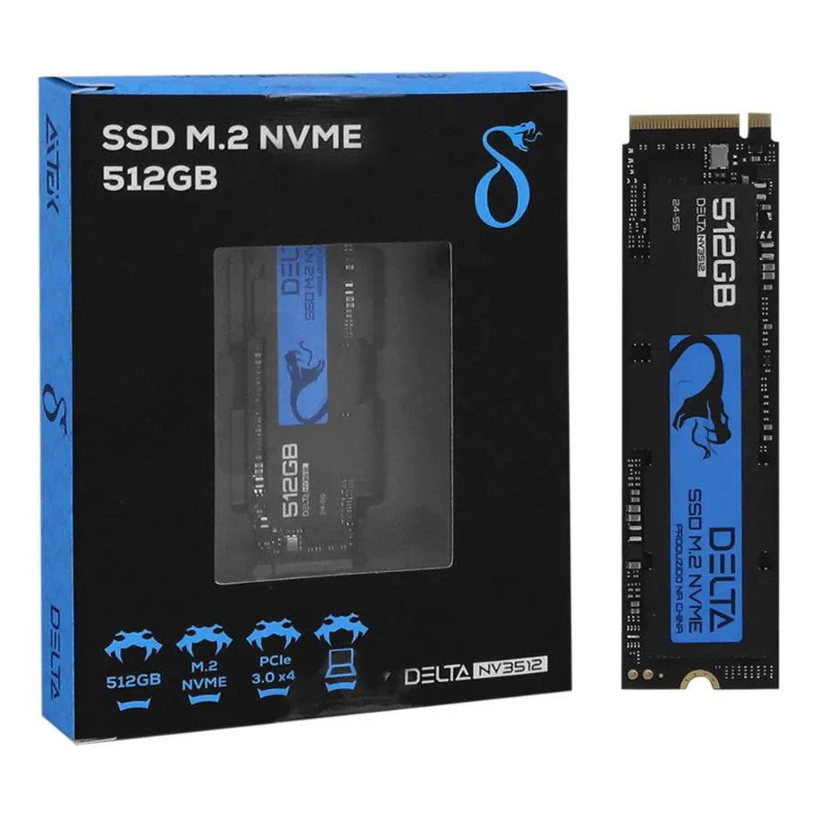 Memória Ssd Nvme M.2 512gb Pci-e 3.0x4 Upgrade Pc Notebook