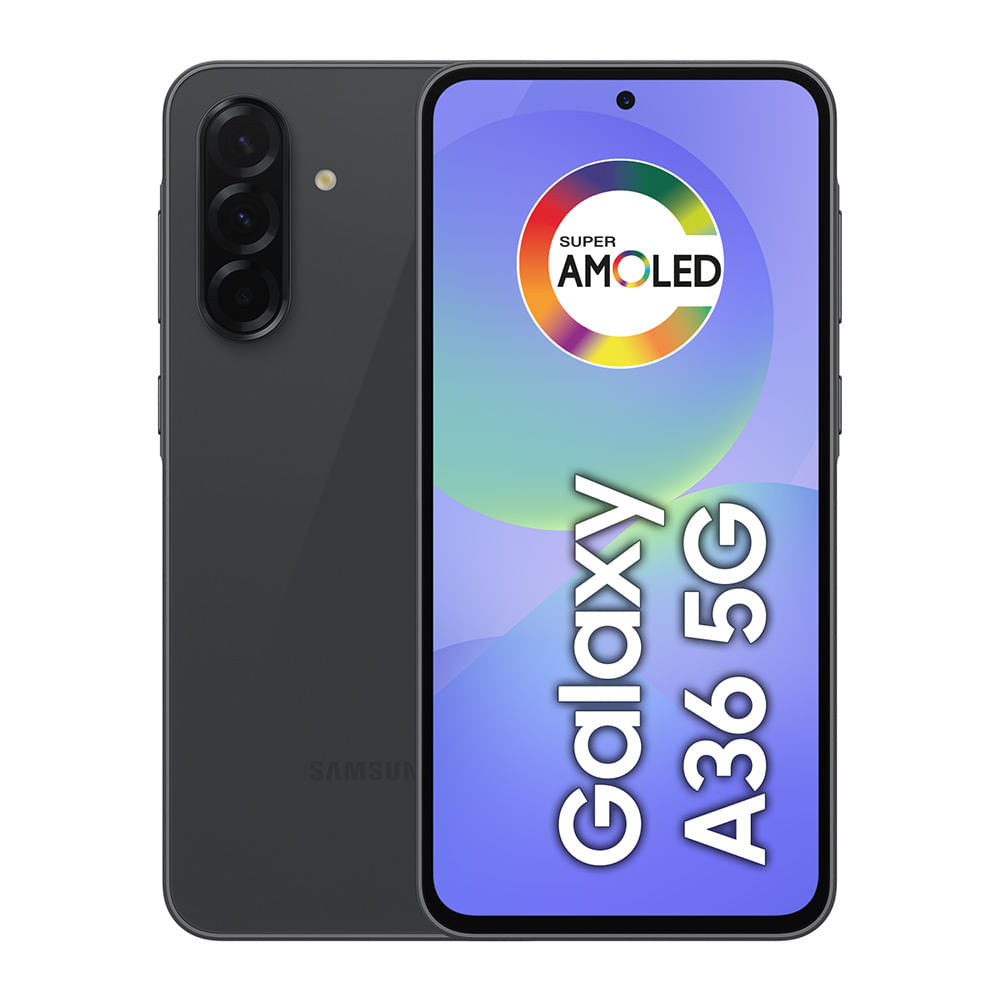 Celular Samsung Galaxy A36 5G 128GB, 6GB RAM, Câmera 50MP, IP67, Super AMOLED 6.7", Recursos AI