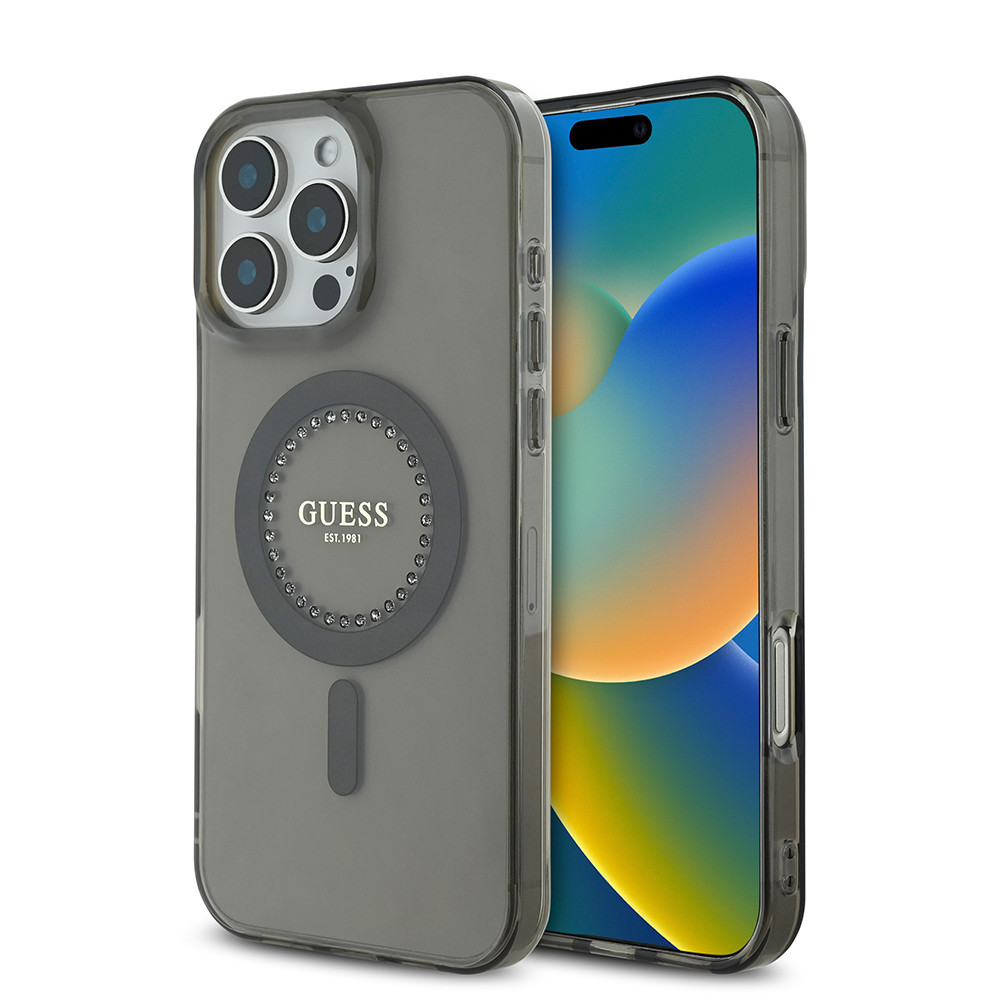 Porte-cartes Guess MagSafe – Accessoire Style Et Pratique Pour IPhone 12 à 16, Idéal Pour Sorties Sans Portefeuille