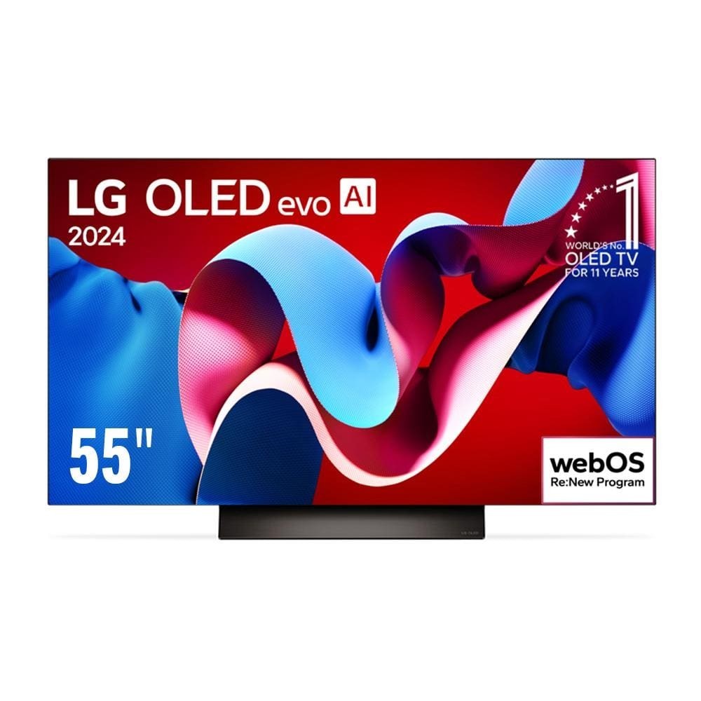 Smart TV 4K 55 LG OLED evo OLED55C4 com Processador a9 Ger7 AI | Shopee ...