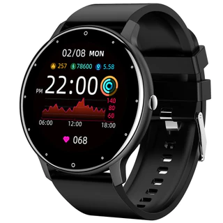 Relógio Inteligente Esporte Fitness Frequência Cardíaca Dwaterproof Água BT Chamado SmartWatch Masculino