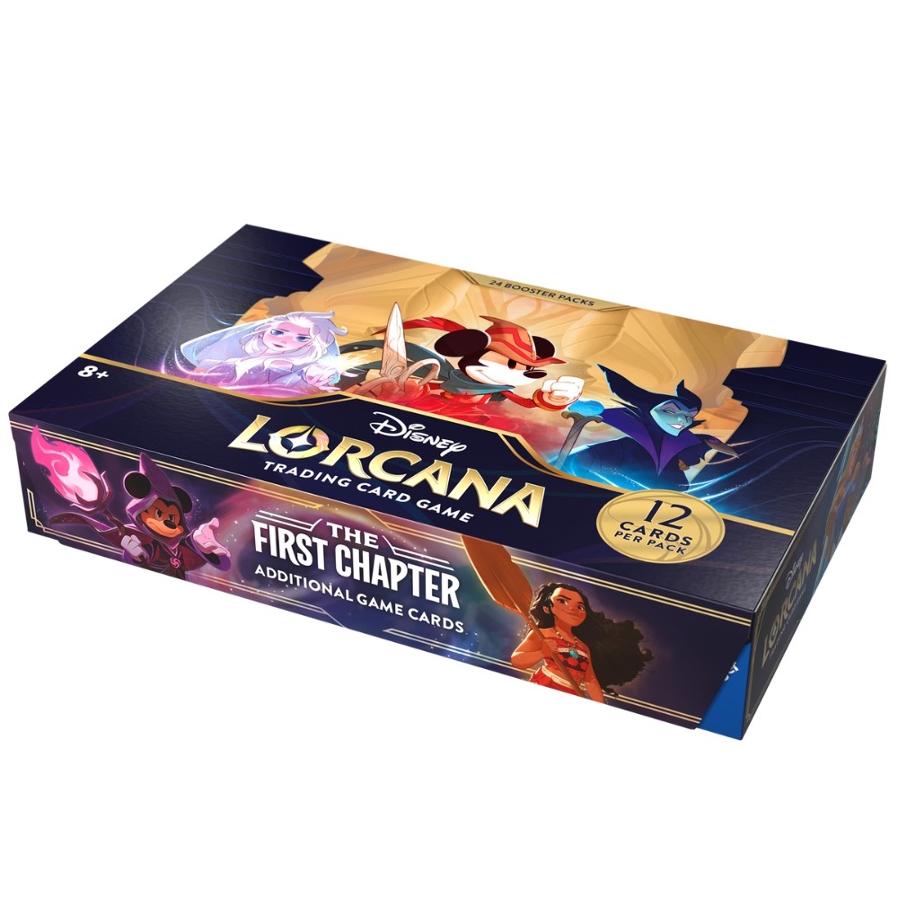 BOOSTER BOX DISNEY LORCANA SET 1 THE FIRST CHAPTER CARD PACKS