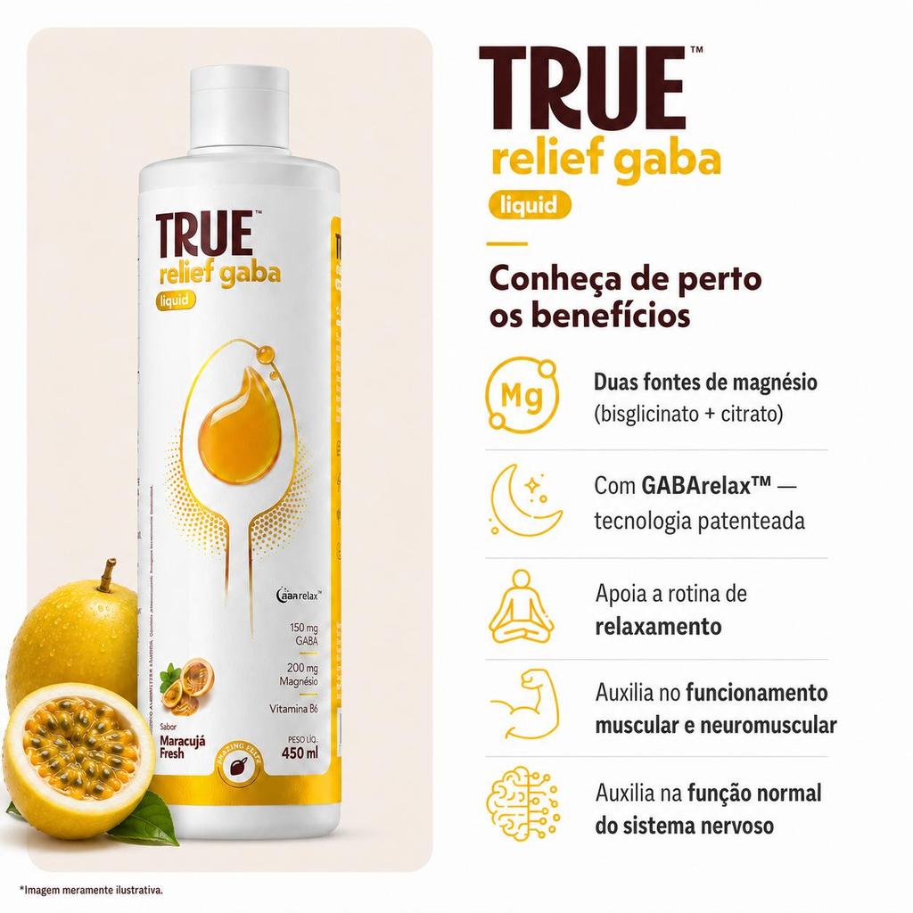 True Relief Gaba Liquid 450 ml | Shopee Brasil