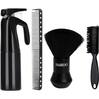 Kit Borrifador Automático, Pente, Espanador, Escova Barbeiro