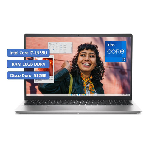 Notebook Dell Inspiron 3530 cinza de 15,6