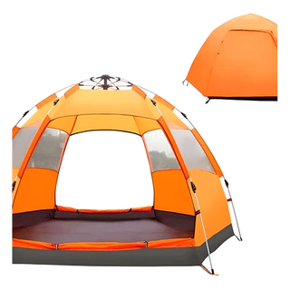 Barraca Camping De Acampamento Grande Para 3-4 Lugares em Oferta na Shopee