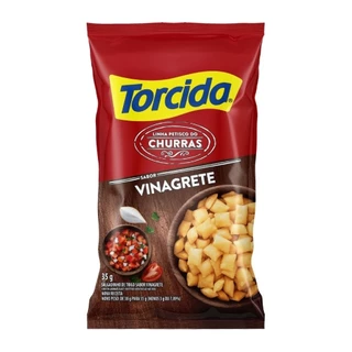 Salgadinho Torcida Vinagrete 35g - Embalagem com 26 Unidades em Oferta na Shopee