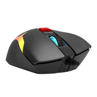 Mouse Gamer Marvo M360, RGB, 12800DPI, 7 Botoes, Preto, M360