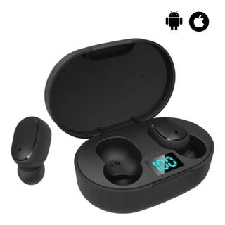 Fone De Ouvido Sem Fio E6s Bluetooth 5.0 Tws Com Tela LED Digital em Oferta na Shopee
