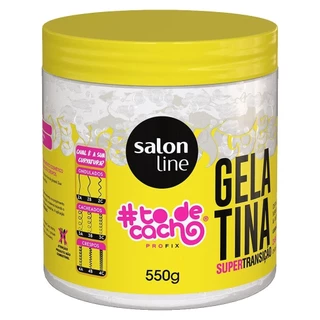 Gelatina Capilar Salon Line To de Cacho Transição Capilar 550g em Oferta na Shopee