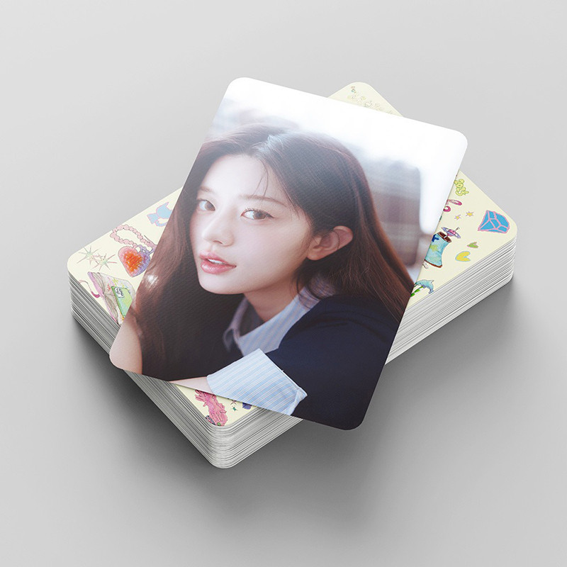 55pcs ILLIT LOMO Cartão Comemorativo Álbum Photocard KPOP