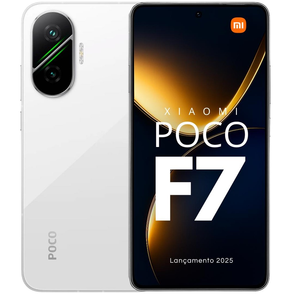 POCO F7 5G 512GB 12GB RAM | Novo Lacrado Global | Snapdragon 8s Gen 4 | Entrega Rápida + Garantia
