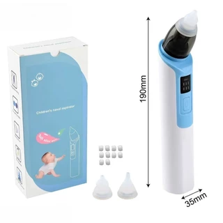 Aspirador Nasal  Recarregável Silicone Macio Para O Nariz Do Bebê em Oferta na Shopee