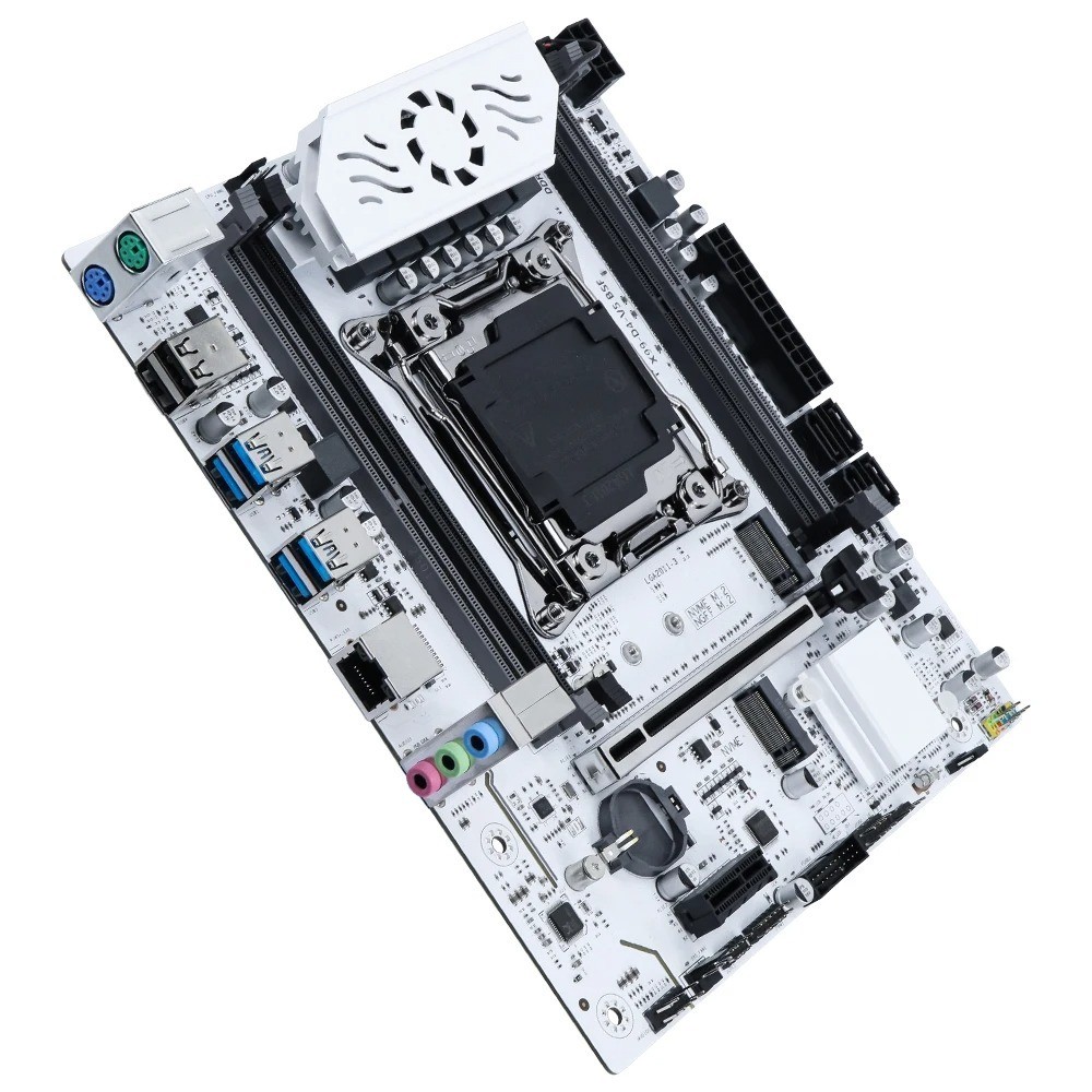 Placa-mãe Soyo X99 D4 para Intel XEON E5 V3 e V4, DDR4, 2x Slot M