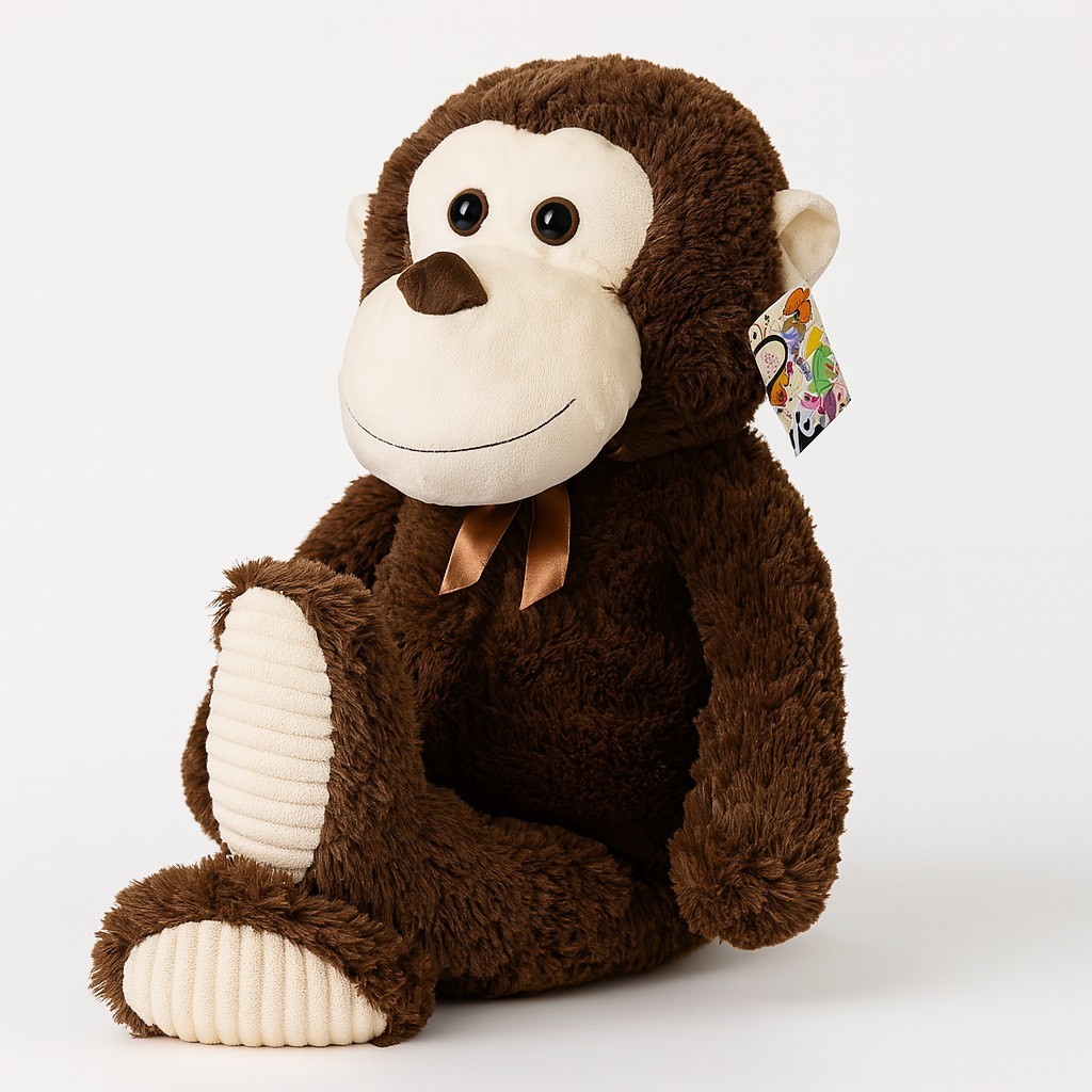 Macaco de Pelúcia Gigante Macio Grande e Fofo 1,00 Metro ACG | Shopee ...