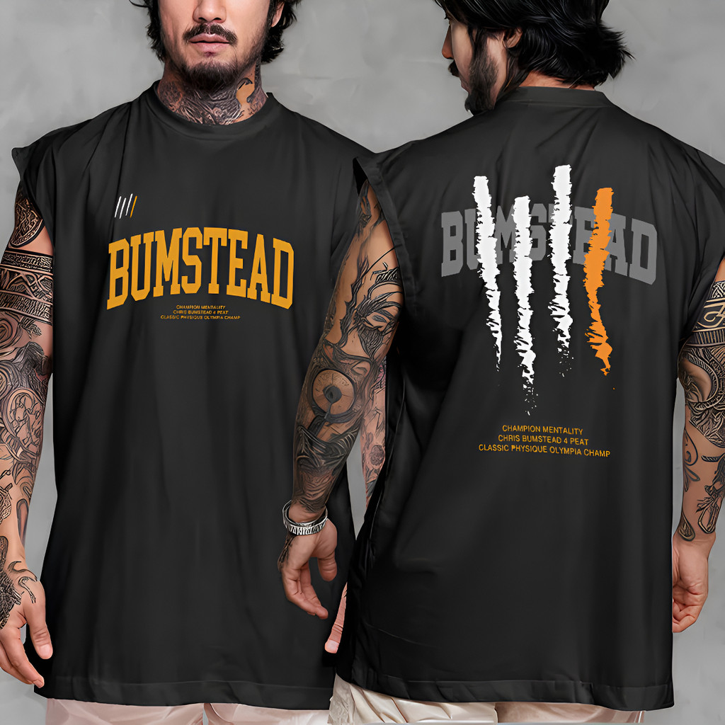 Regata Oversized Machao Chris Bumstead Cbum Bumstead Fitness Lançamento