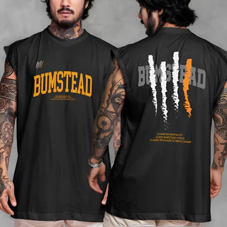 Regata Oversized Machao Chris Bumstead Cbum Bumstead Fitness Lançamento