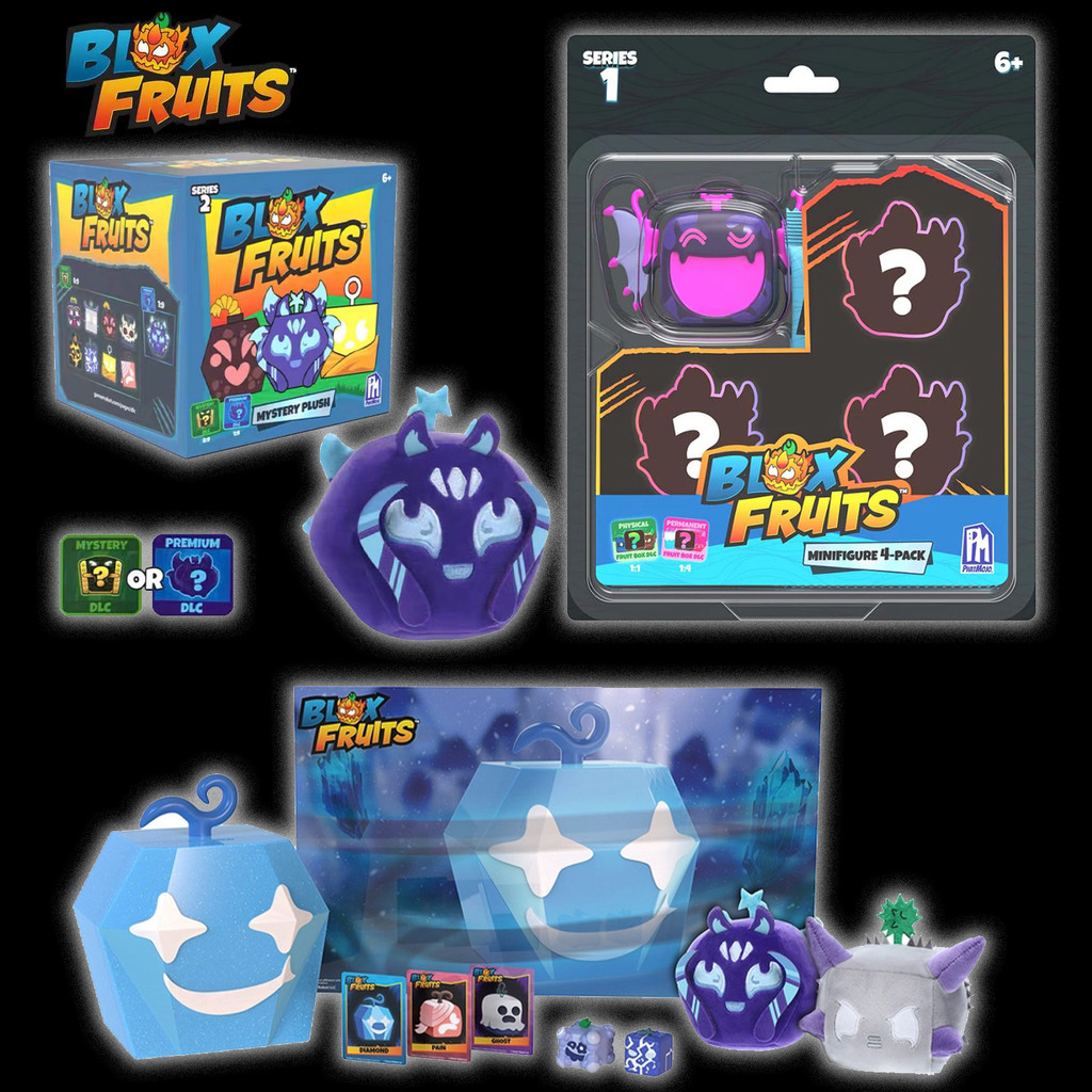 Roblox BLOX Fruits Mystery Collectible - Série 2 Pelúcia de Fruta de 4 ...