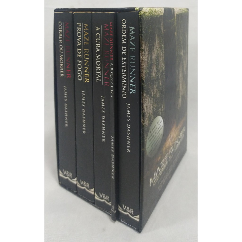 Box Maze Runner - 5 Volumes de James Dashner 7561861 | Shopee Brasil