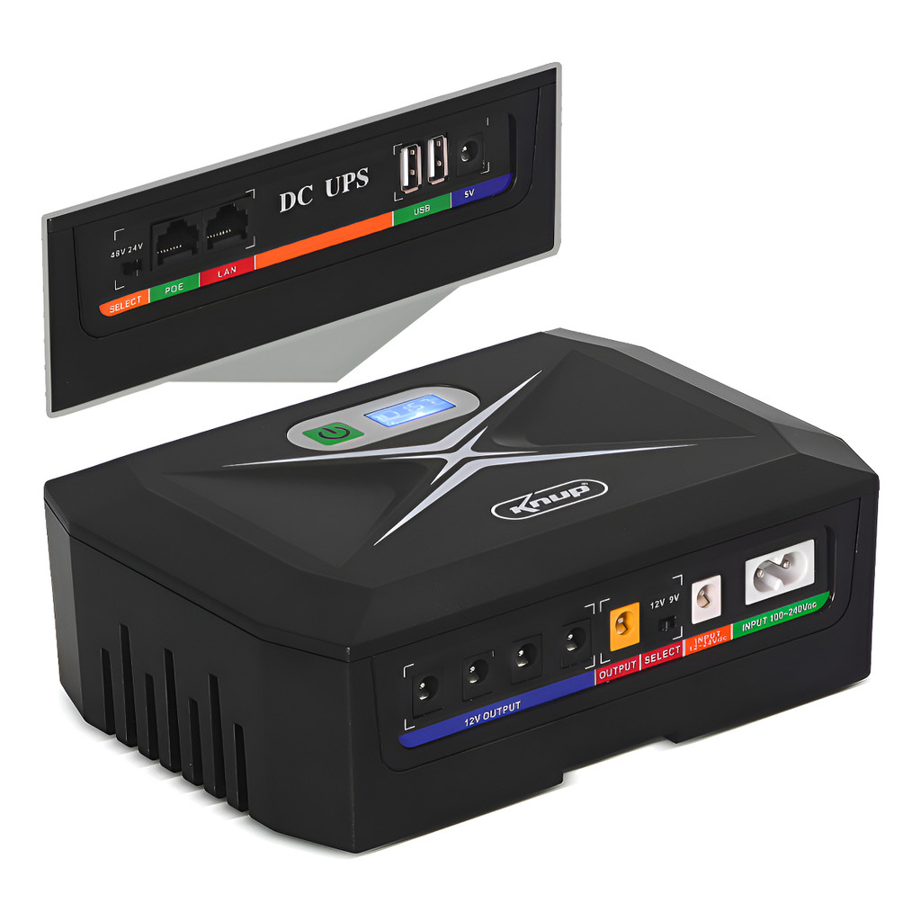 Nobreak Mini Ups Bivolt Fonte Alimentação Roteador Onu Poe C