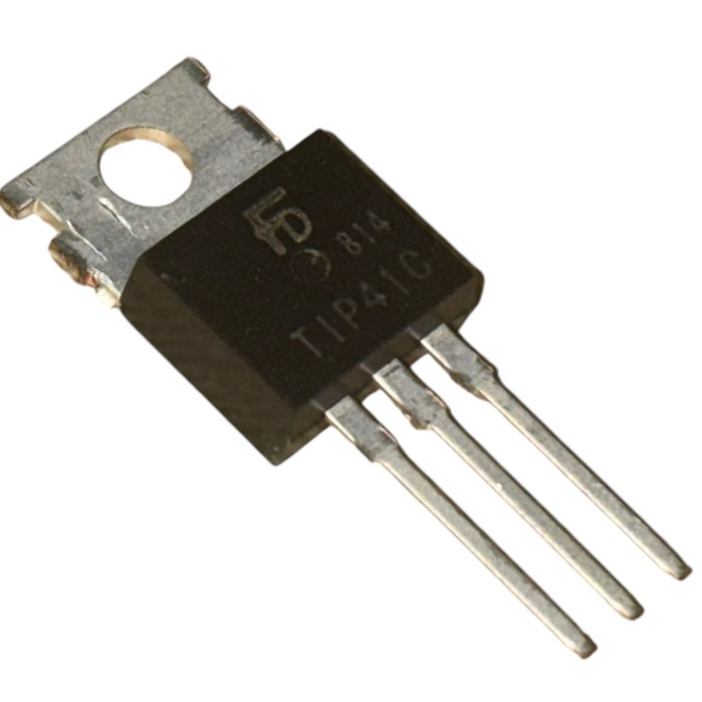 Kit com 5 Transistor NPN Tip41c To-220 TIP 41 C Original | Shopee Brasil