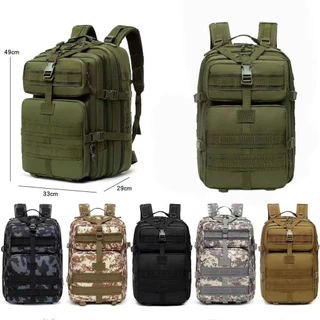 Mochila Militar Tática Feminino Masculino Impermeável Reforçada em Oferta na Shopee