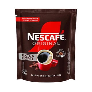 Café Solúvel Nescafé Original Extra Forte Sachê 40g - Embalagem com 24 Unidades em Oferta na Shopee