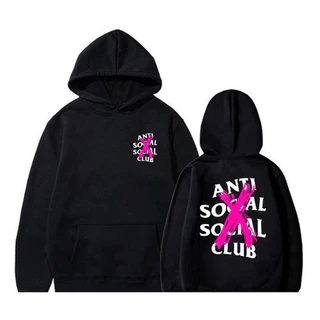 Blusa De Frio Moletom Canguru Blusa Anti-social Promoção Agasalho look Casual Capuz
