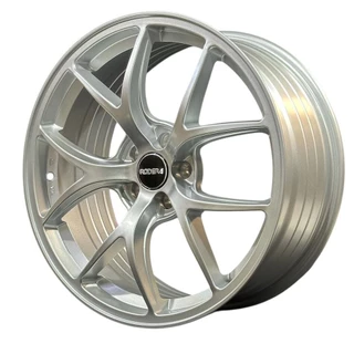 Kit 4 Rodas Aro 18x8 Rodera BBS FI 5X112 Prata Et 40