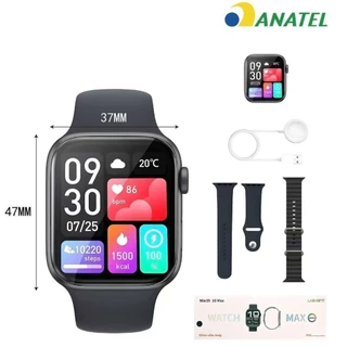Smartwatch Watch 10 Max para chamadas e esportes, unissex marisa em Oferta na Shopee