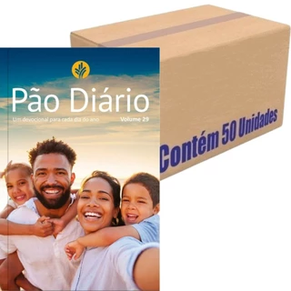 Kit 50 Livros Pão Diário | 365 Reflexões para o seu tempo com Deus | Família 2026 em Oferta na Shopee