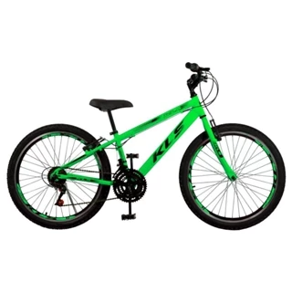 Bicicleta Aro 24 Alum Kls Sport Gold Freio V-Brake Mtb 21V em Oferta na Shopee