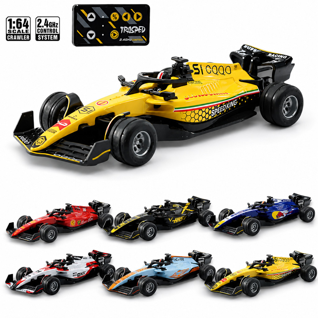 Formula 1 F1 1:64 Mini carrinho de controle remoto recarregável