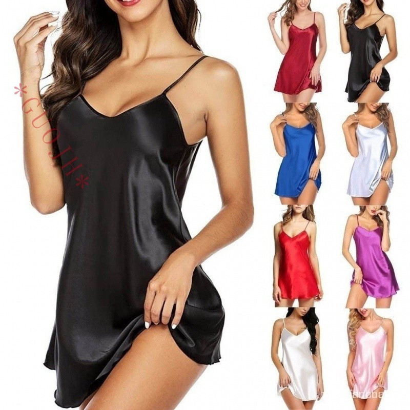 Camisola de Cetim (Acetinada) com Alça