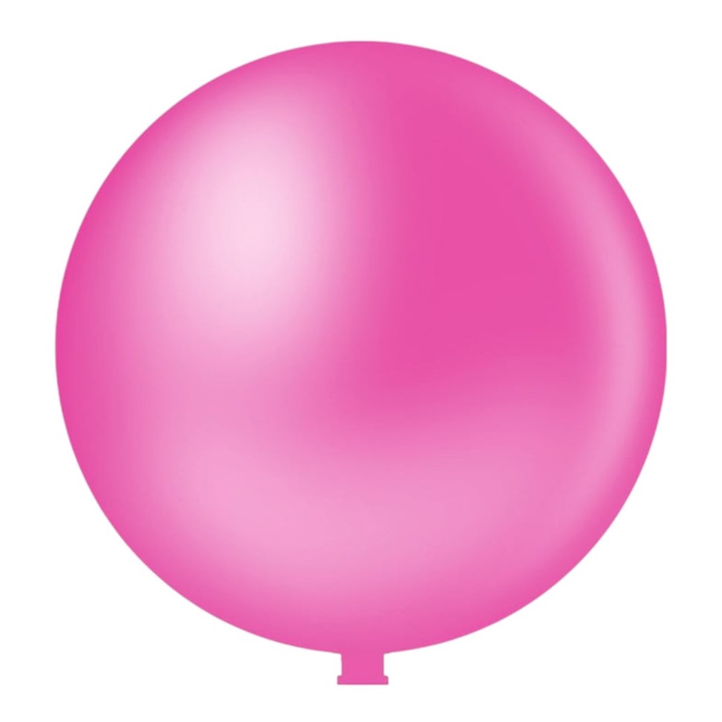 Balão Bexiga Festa Liso Maxi Ball 350 Rosa Forte PicPic 1Un | Shopee Brasil