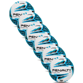 Kit 6 Bolas Futsal Penalty Rx 500 XXIII Original em Oferta na Shopee