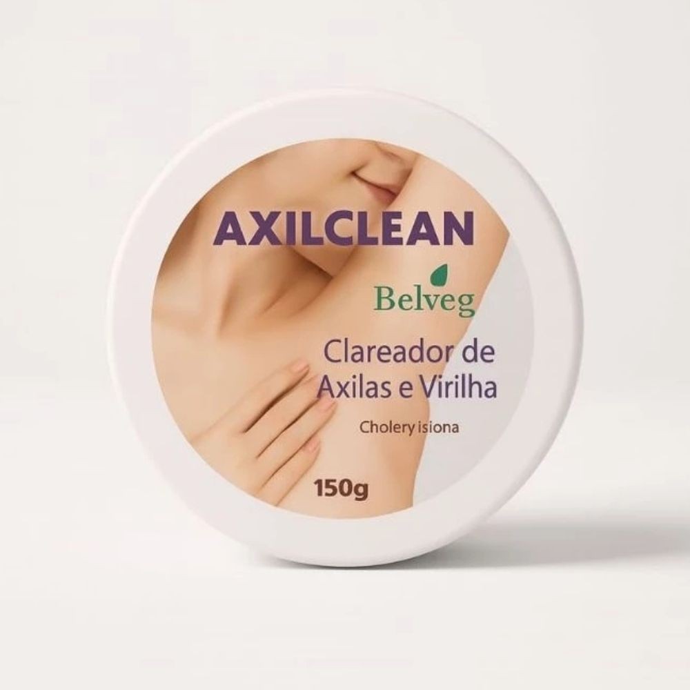 Creme Clareador de Virilha e Axila axilclean 150 gr Axilas e Virilhas ...