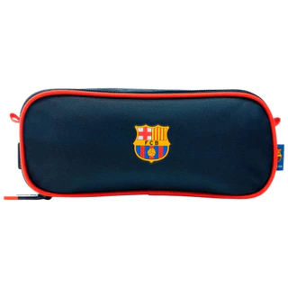 Estojo Escolar 2 Compartimentos Time Licenciado FC Barcelona em Oferta na Shopee