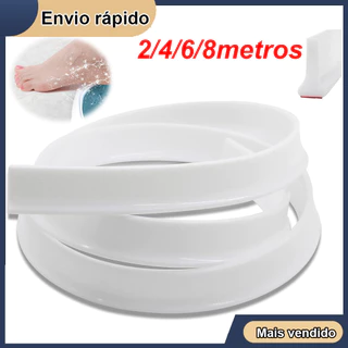 Barreira de água dobrável barreira de água autoadesiva de silicone impermeável para chuveiro represa de tira de água