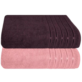 Kit 2 Toalhas Banhão 100% Algodão 90X150 cm Teka Comfort