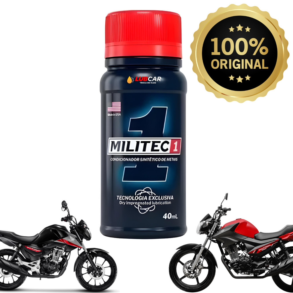 Condicionador de Metais - Militec-1 Original 40ml com Nanotecnologia ...