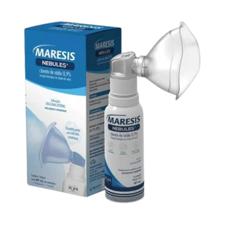 SOLUÇÃO NASAL MARESIS NEBULES 0,9% 47ML em Oferta na Shopee