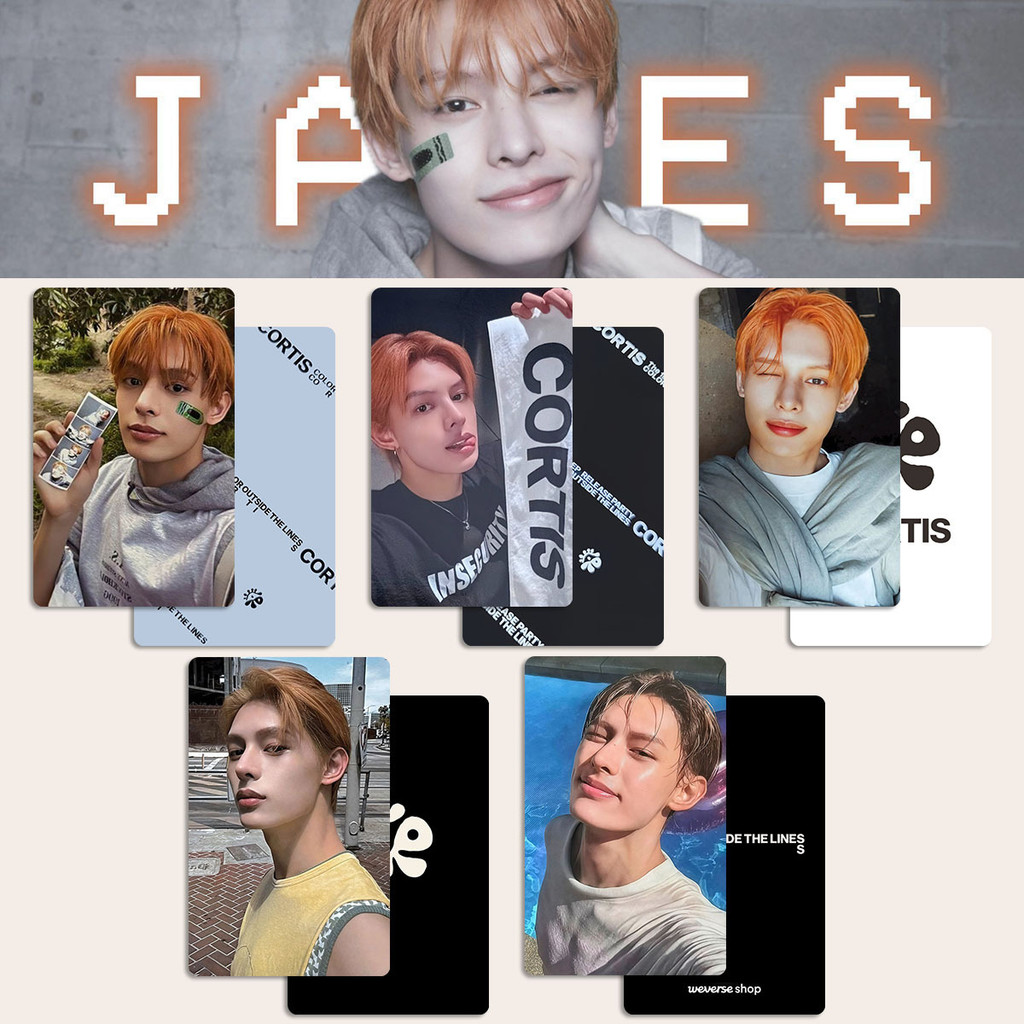 JUHOON CORTIS SOUNDBOMB タレントカード Cartão De Álbum Kpop Idol CORTIS MARTIN JAMES JUHOON SEONGHYEON