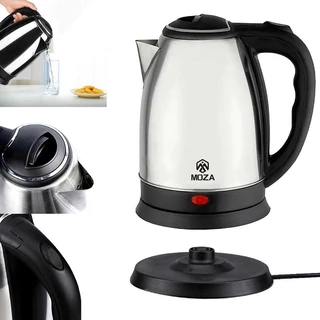 Chaleira Jarra Elétrica Inox 1.8L， Bivolt （110V/220V ），1500W com Desligamento Automático,