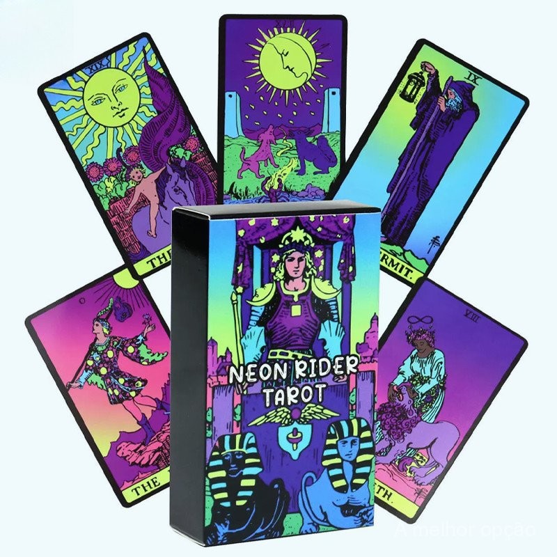 Neo Rider Tarot Deck 78 Colorful Tarot Cards for Beginners Rider-waite ...