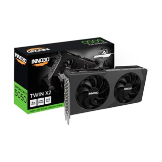 Placa de Vídeo Gpu Inno3d Geforce Rtx 5050 Twin X2 8gb 128bits Gddr6 N50502-08d6